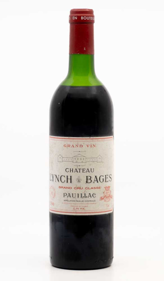 CHÂTEAU LYNCH BAGES - Pauillac 1990 red, wine  from pauillac