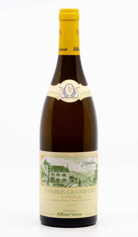 BILLAUD SIMON - Chablis Grand Cru Vaudesir 2013 blanc, vin grand cru de chablis grand cru