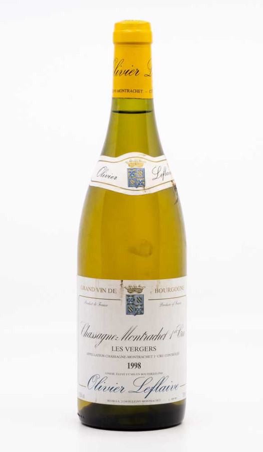 LEFLAIVE OLIVIER - Chassagne Montrachet 1er Cru les Vergers 1998