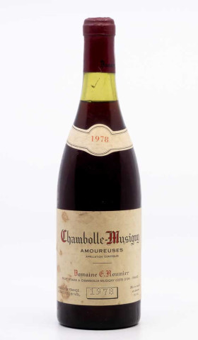 ROUMIER GEORGES - Chambolle Musigny 1er Cru les Amoureuses 1978 rouge, vin 1er cru de chambolle musigny 1er cru
