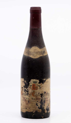 MORTET DENIS - Gevrey Chambertin 1er Cru les Champeaux 1993 red, wine 1er cru from gevrey chambertin 1er cru