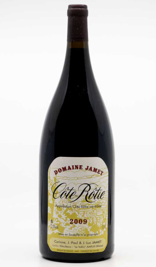 JAMET - Côte Rôtie 2009 Magnum rouge, vin  de côte rôtie