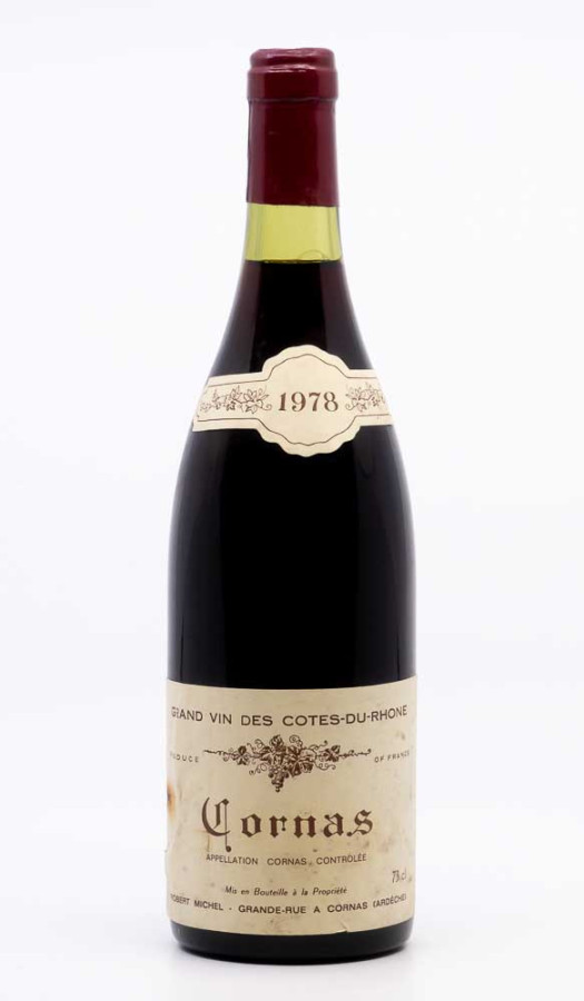 MICHEL ROBERT - Cornas 1978 rouge, vin  de cornas