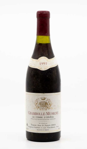 GROS ANNE - Chambolle Musigny Combe d'Orveau 1991
