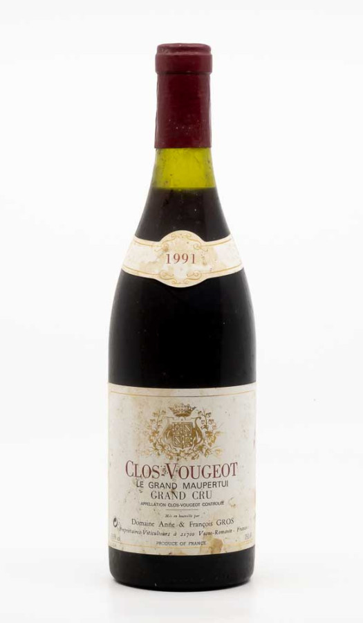 GROS ANNE - Clos Vougeot Grand Cru Grand Maupertui 1991
