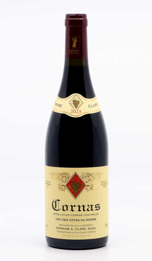 CLAPE AUGUSTE - Cornas 2023 rouge, vin  de cornas