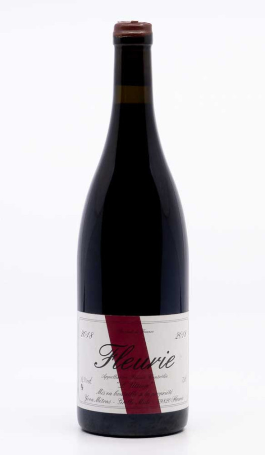 METRAS YVON - Fleurie L'Ultime 2018 red, wine 1er cru from fleurie