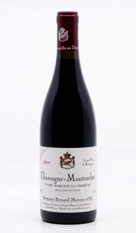 MOREAU BERNARD - Chassagne Montrachet 1er Cru la Cardeuse 2001