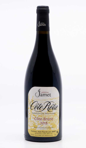 JAMET - Côte Rôtie Côte Brune 2018 rouge, vin  de côte rôtie