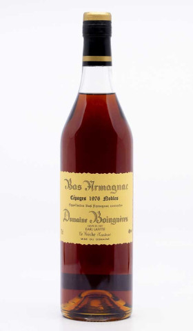 LAFITTE MARTINE - Bas Armagnac 1976 , vin  de bas-armagnac