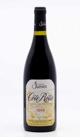 JAMET - Côte Rôtie 1999 rouge, vin  de côte rôtie