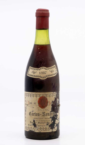 MAILLARD - Corton Renardes Grand Cru 1987 rouge, vin grand cru de corton