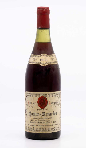 MAILLARD - Corton Renardes Grand Cru 1983 rouge, vin grand cru de corton