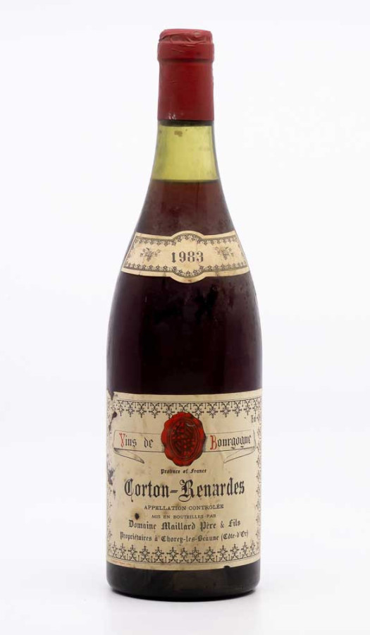 MAILLARD - Corton Renardes Grand Cru 1983 rouge, vin grand cru de corton