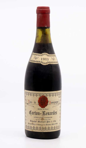 MAILLARD - Corton Renardes Grand Cru 1983 rouge, vin grand cru de corton