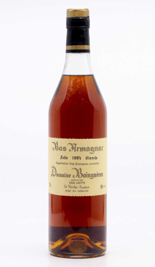 LAFITTE MARTINE - Bas Armagnac 1984 , vin  de bas-armagnac