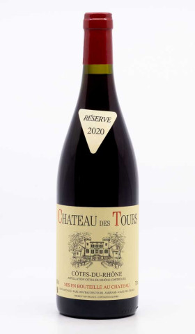 CHÂTEAU DES TOURS - Côtes du Rhône 2020