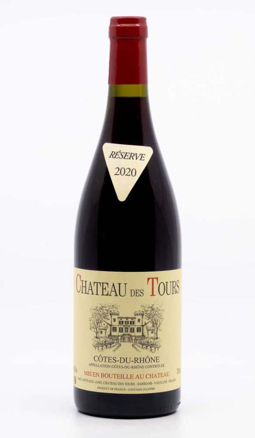 CHÂTEAU DES TOURS - Côtes du Rhône 2020