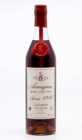 CASTAREDE - Armagnac 1946 , vin  de armagnac