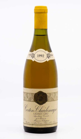 CHAPUIS - Corton Charlemagne Grand Cru 1992 blanc, vin grand cru de corton charlemagne