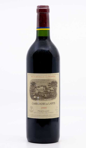 CHÂTEAU LAFITE ROTHSCHILD - Carruades 2000 rouge, vin  de pauillac