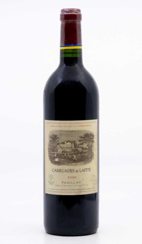 CHÂTEAU LAFITE ROTHSCHILD - Carruades 2000 rouge, vin  de pauillac