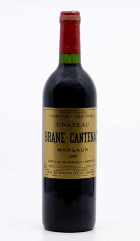 CHÂTEAU BRANE CANTENAC - Margaux 2000 rouge, vin  de margaux