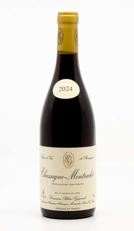 BLAIN GAGNARD - Chassagne Montrachet 2024 rouge, vin village de chassagne montrachet