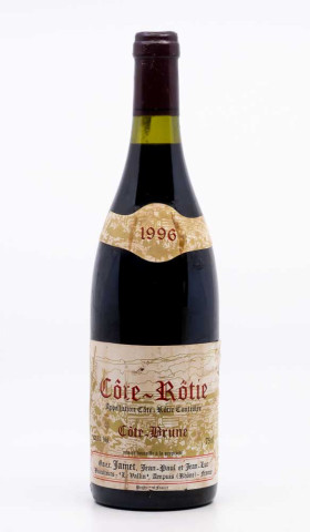 JAMET - Côte Rôtie Côte Brune 1996 rouge, vin  de côte rôtie