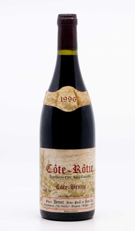 JAMET - Côte Rôtie Côte Brune 1996 rouge, vin  de côte rôtie