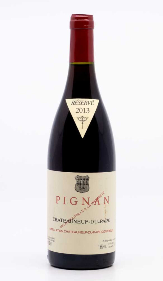 PIGNAN - Châteauneuf du Pape 2013 rouge - Vin  châteauneuf du pape | RP Fines Wines