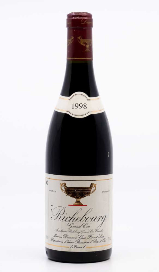 GROS FRERE ET SOEUR - Richebourg Grand Cru 1998 rouge, vin grand cru de richebourg