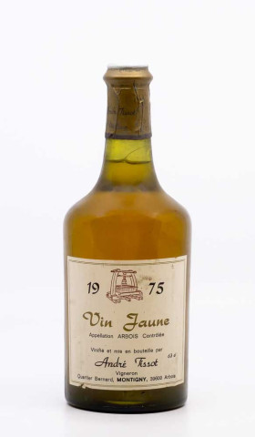 TISSOT ANDRE - Vin Jaune 1975 blanc, vin  de vin jaune