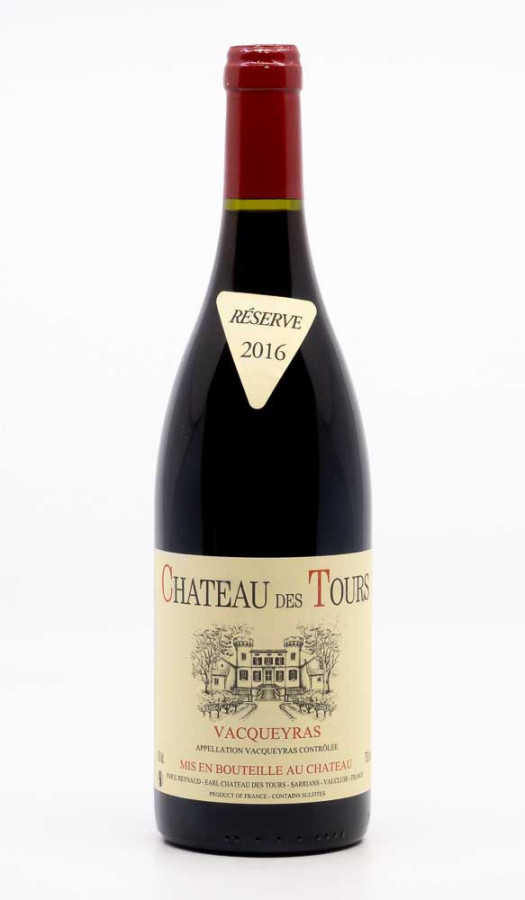 CHÂTEAU DES TOURS - Vacqueyras 2016