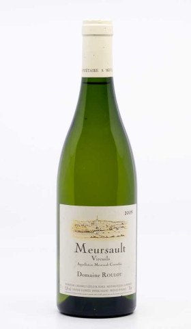 ROULOT - Meursault Vireuils 2009 white, wine village from meursault