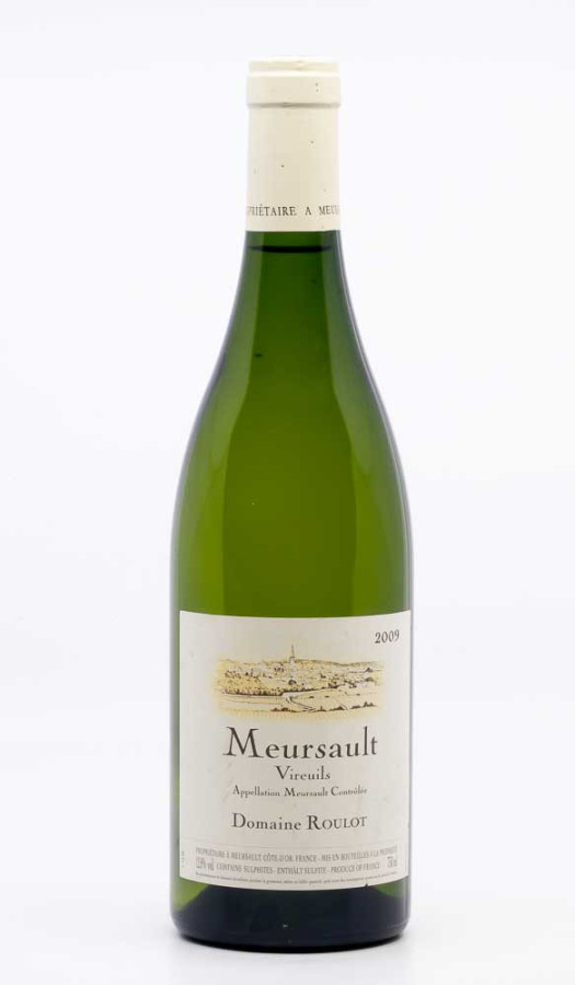 ROULOT - Meursault Vireuils 2009 white, wine village from meursault