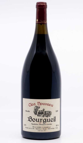 DOMAINE DU BEL AIR - Bourgueil Clos Nouveau 2017 Magnum rouge, vin  de bourgueil