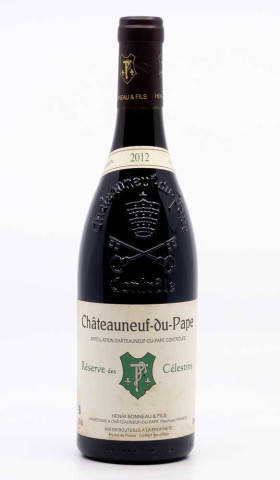 BONNEAU HENRI - Châteauneuf du Pape Réserve des Célestins 2012 rouge - Vin  châteauneuf du pape | RP Fines Wines