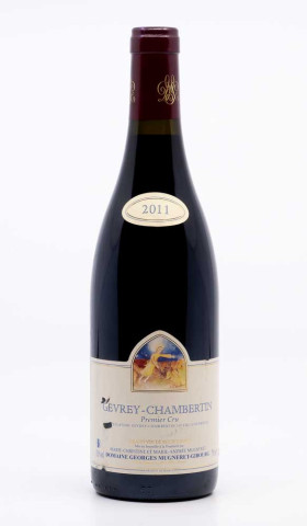 MUGNERET GIBOURG - Gevrey Chambertin 1er Cru 2011 rouge, vin 1er cru de gevrey chambertin 1er cru