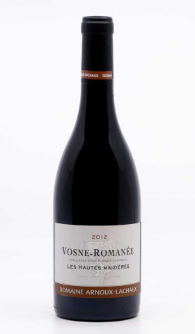 ARNOUX LACHAUX - Vosne Romanée Les Hautes Maizières 2012 rouge, vin village de vosne romanée