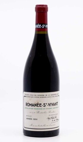 DOMAINE DE LA ROMANEE CONTI - Romanée Saint Vivant Grand Cru 1991 red, wine grand cru from romanée saint vivant