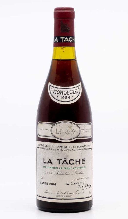 DOMAINE DE LA ROMANEE CONTI - La Tâche Grand Cru 1984