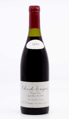 DOMAINE LEROY - Clos Vougeot Grand Cru 1997 red, wine grand cru from clos vougeot