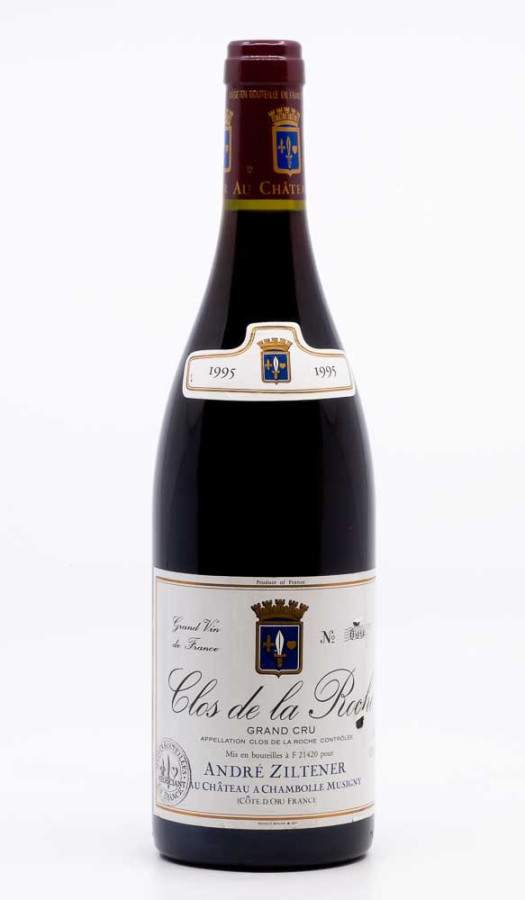 ZILTENER - Clos de la Roche Grand Cru 1995 rouge, vin grand cru de clos de la roche