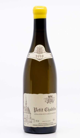 RAVENEAU - Petit Chablis 2019 blanc, vin village de petit chablis