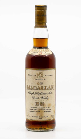 THE MACALLAN - 18 Year Old Sherry Oak Single Malt Scotch Whisky