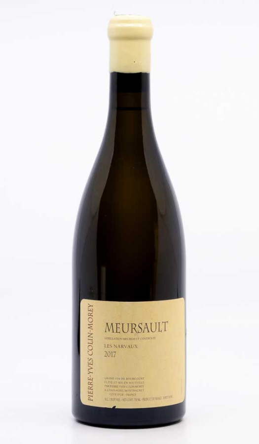 COLIN MOREY PIERRE YVES - Meursault les Narvaux 2017 blanc, vin village de meursault