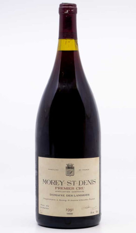DOMAINE DES LAMBRAYS - Morey Saint Denis 1er Cru Les Loups 1991 Magnum rouge, vin 1er cru de morey saint denis 1er cru