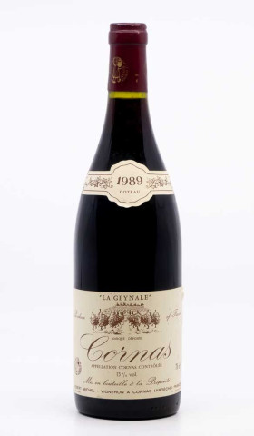 MICHEL ROBERT - Cornas la Geynale 1989 rouge, vin  de cornas