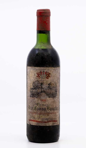 CHÂTEAU VRAI CANON BOUCHE - Canon Fronsac 1966 rouge, vin  de canon fronsac